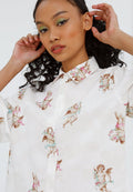Balloon Sleeve Blouse