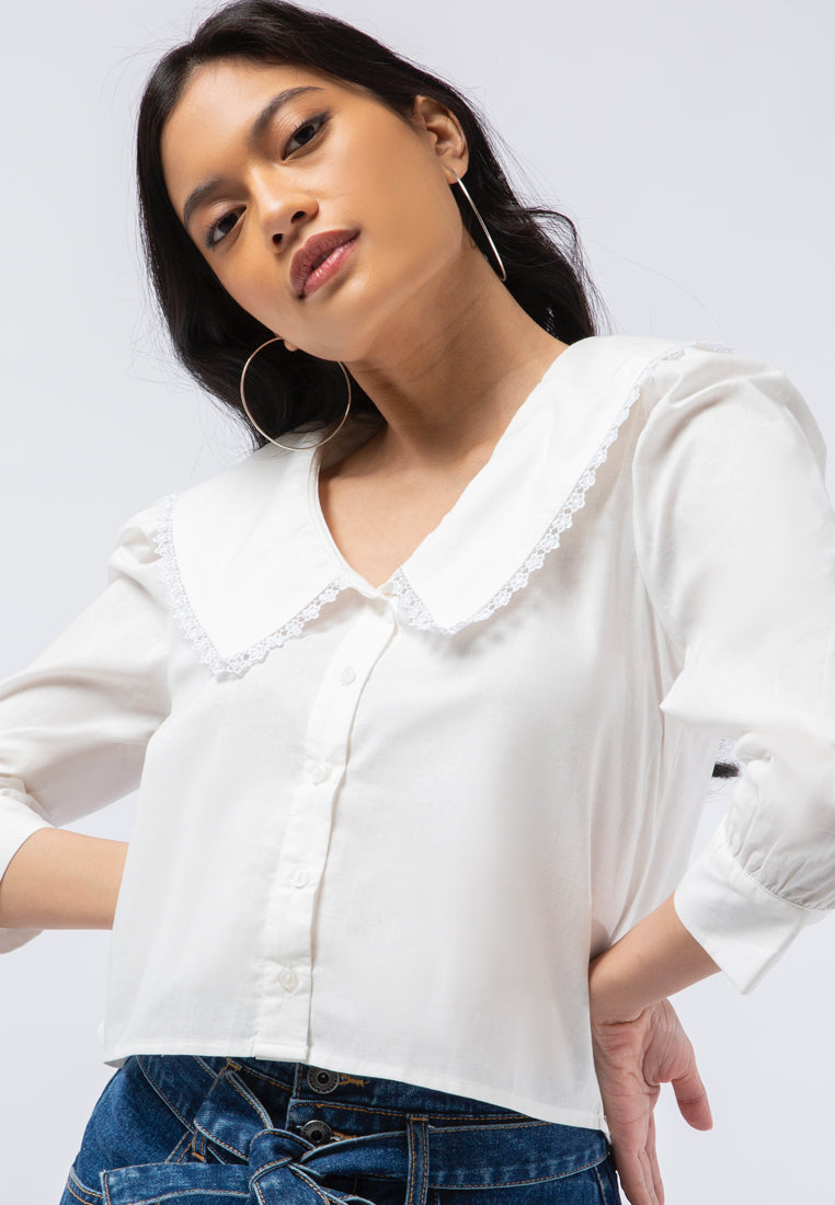 Peterpan Collar Blouse