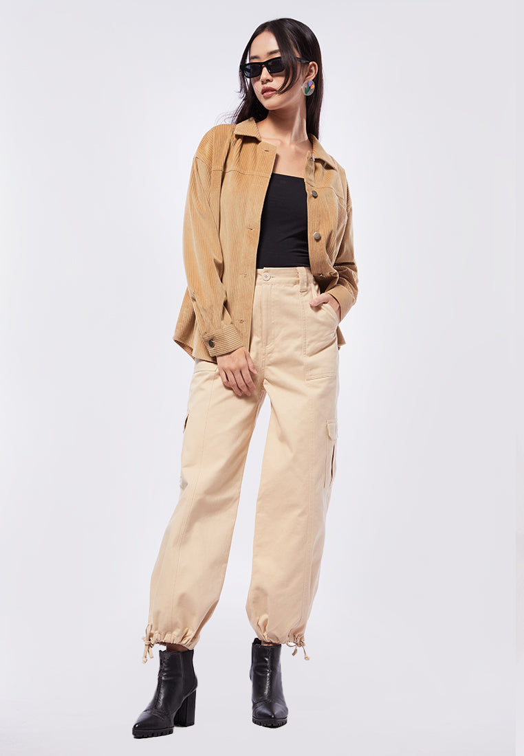 Long Sleeve Corduray Overshirt