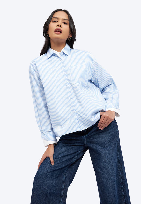 Double Layer Long Sleeve Shirt