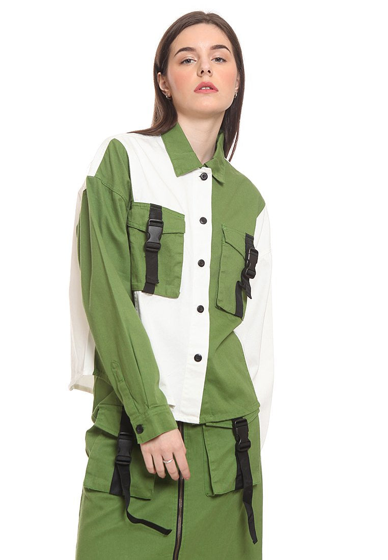 Colour Blocking Shirt