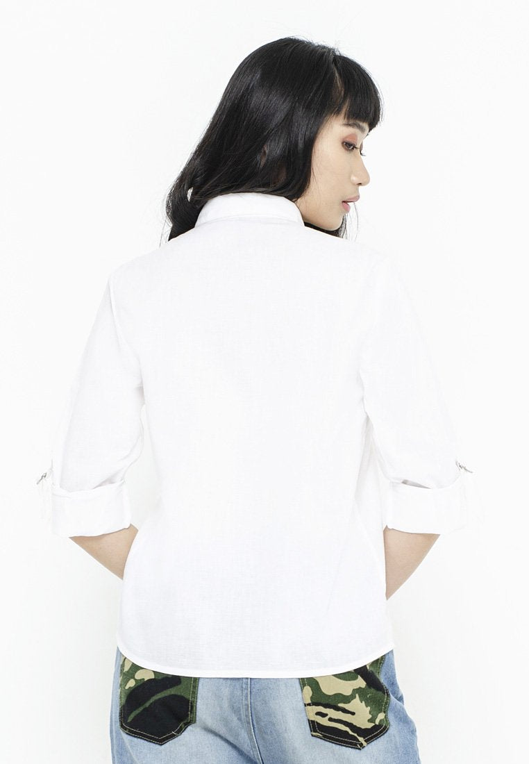 Crop D-Ring Shirt
