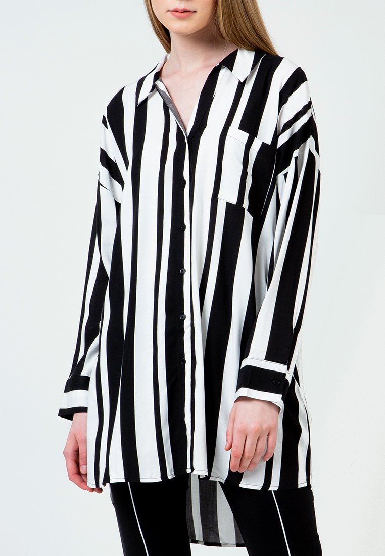 Printed Long Loose Shirt