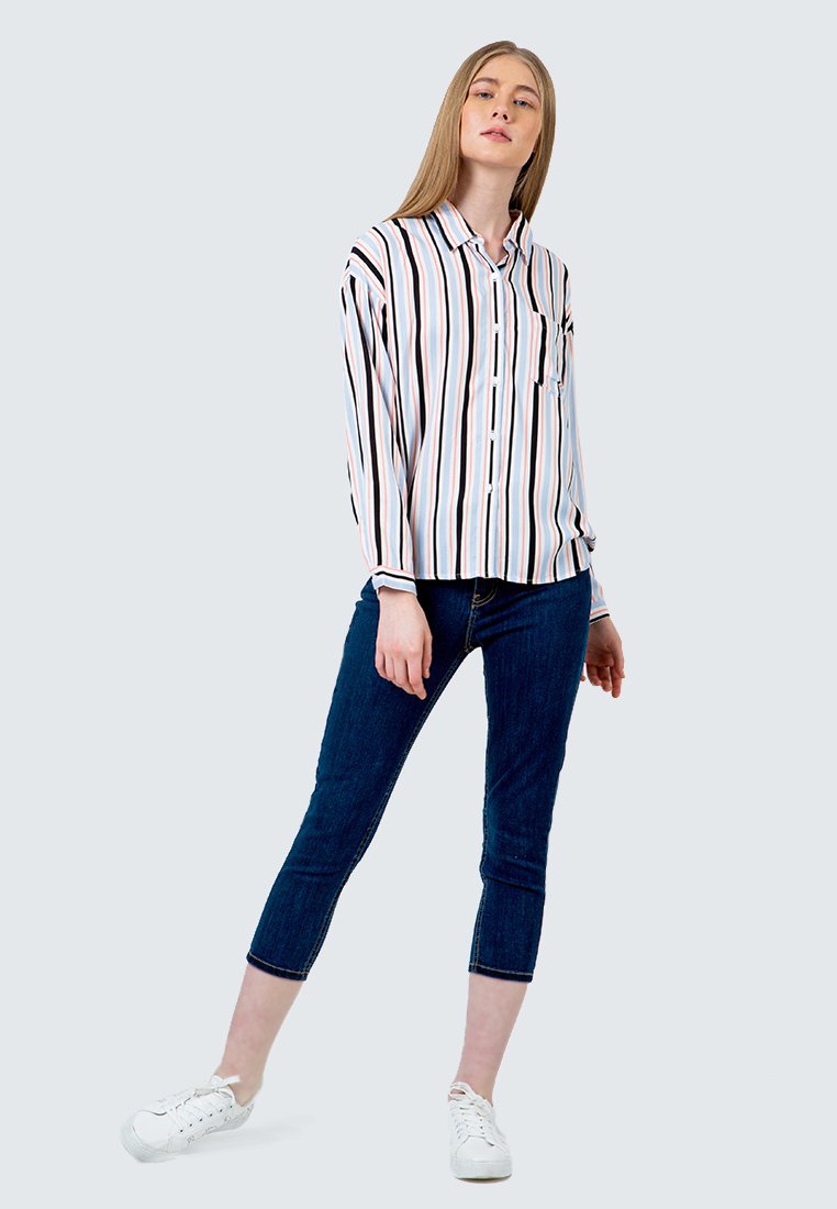 Pink Back detail shirt