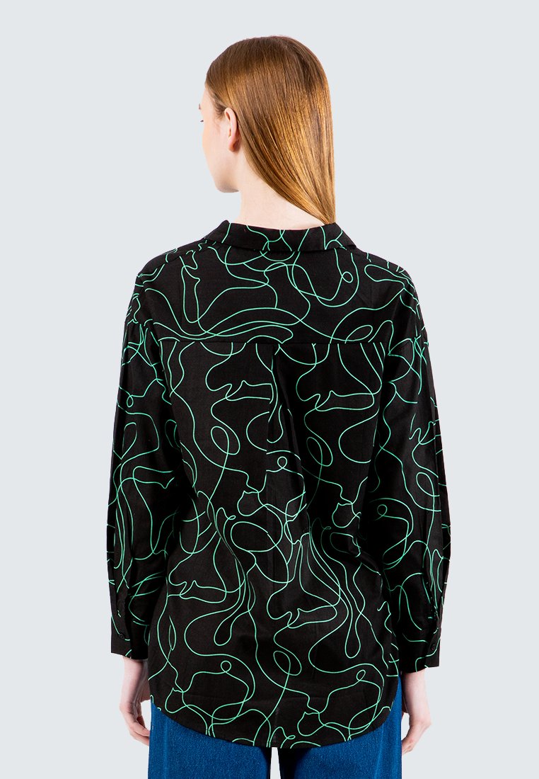 Printed Oversized Shirt