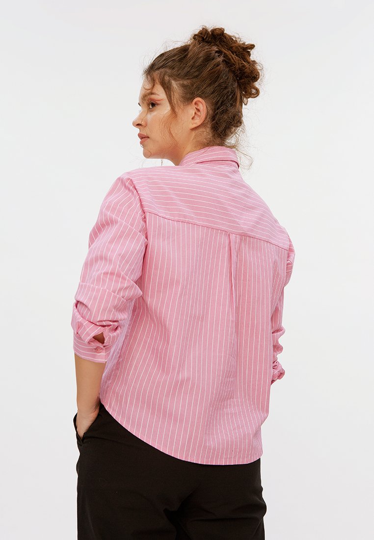 Crop Stripe Shirt