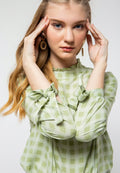 Ruffle Blouse Long Sleeves
