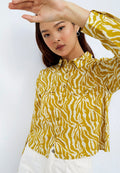 Crop Shirt with Front Pocket