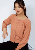 Balloon Sleeve Blouse