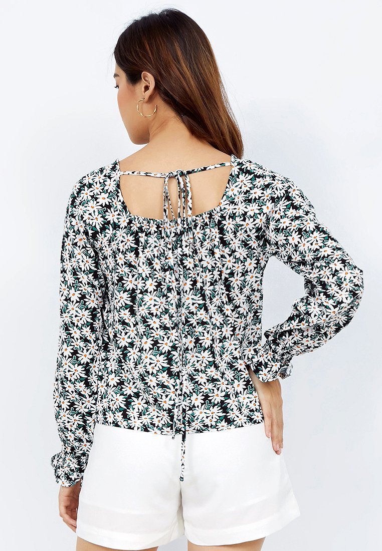 Balloon Sleeve Blouse