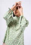 Long Sleeve Ruffle Blouse