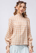 Long Sleeve Ruffle Blouse