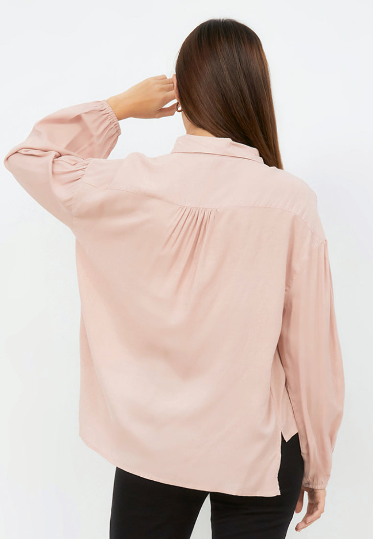 Balloon Sleeve Blouse