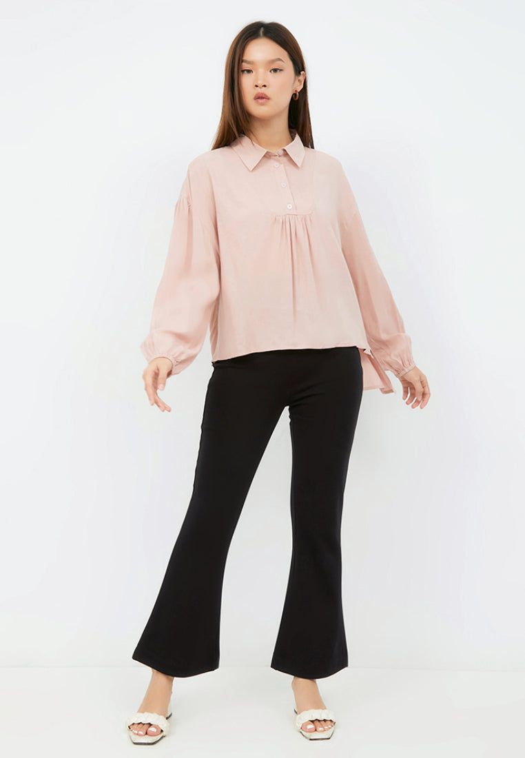 Balloon Sleeve Blouse