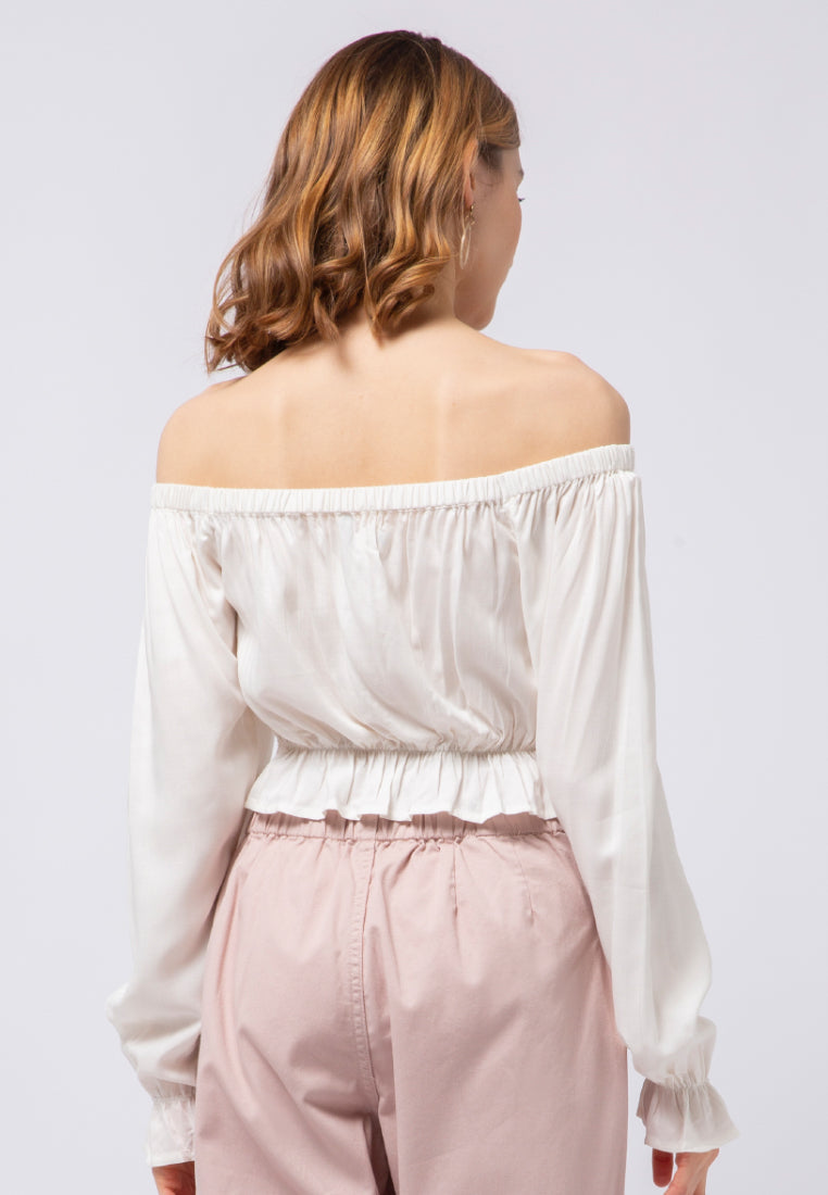 Long Sleeve Peasant Blouse