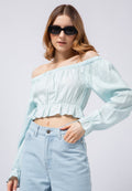 Long Sleeve Peasant Blouse