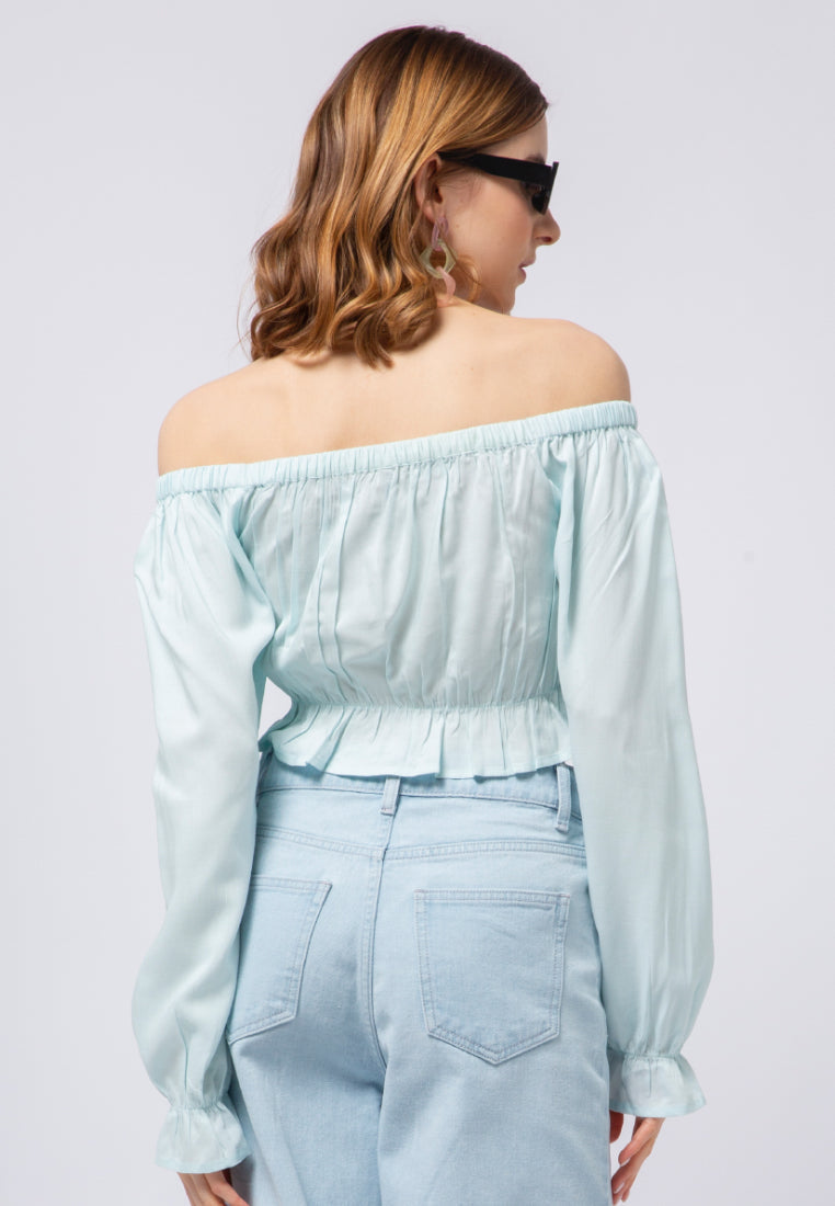 Long Sleeve Peasant Blouse