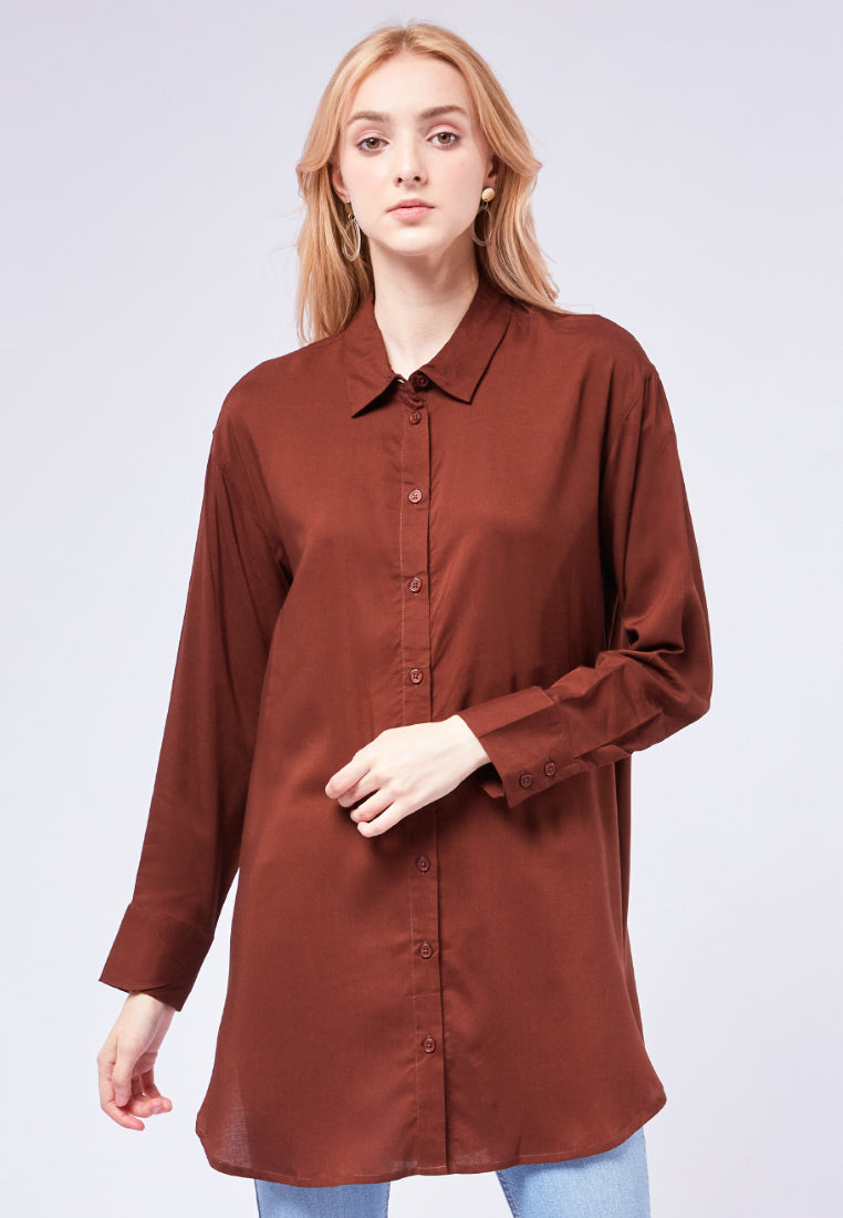Oversized Long Sleeve Shirt