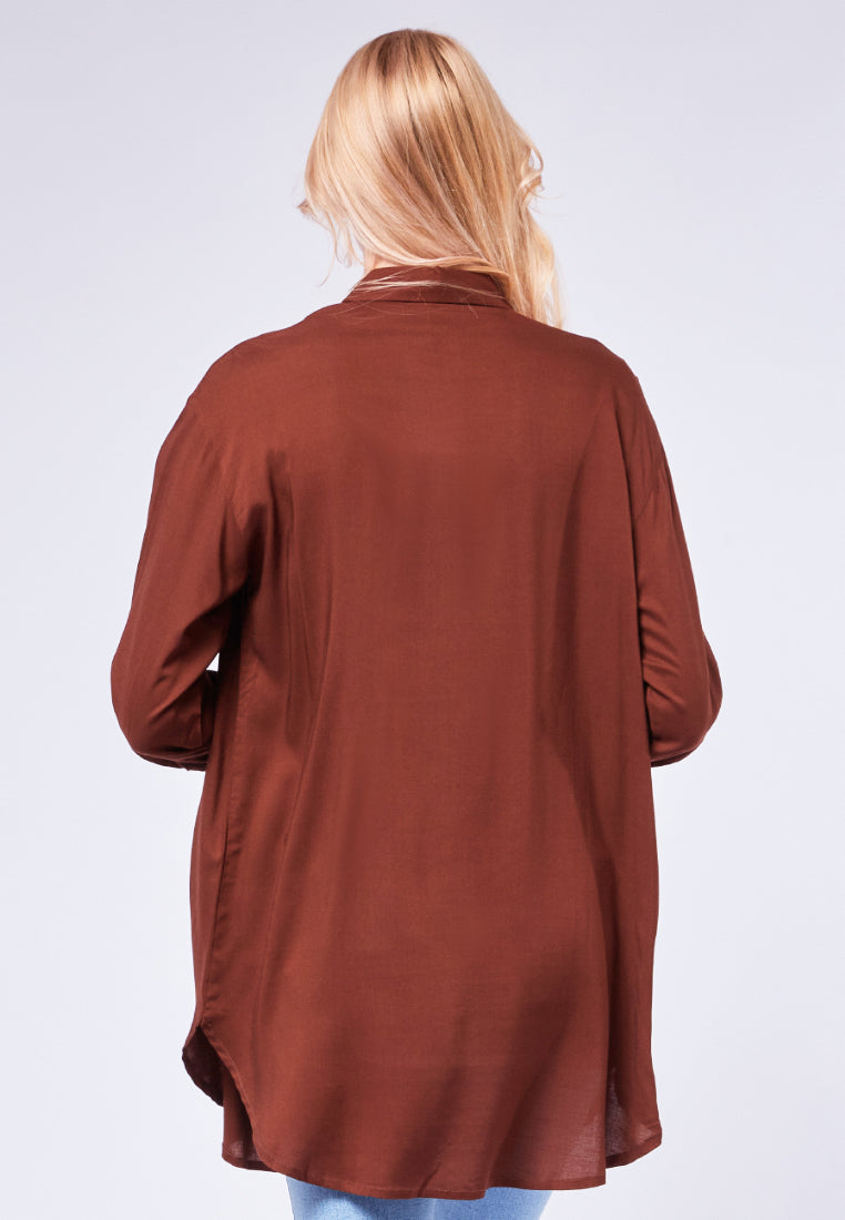 Oversized Long Sleeve Shirt