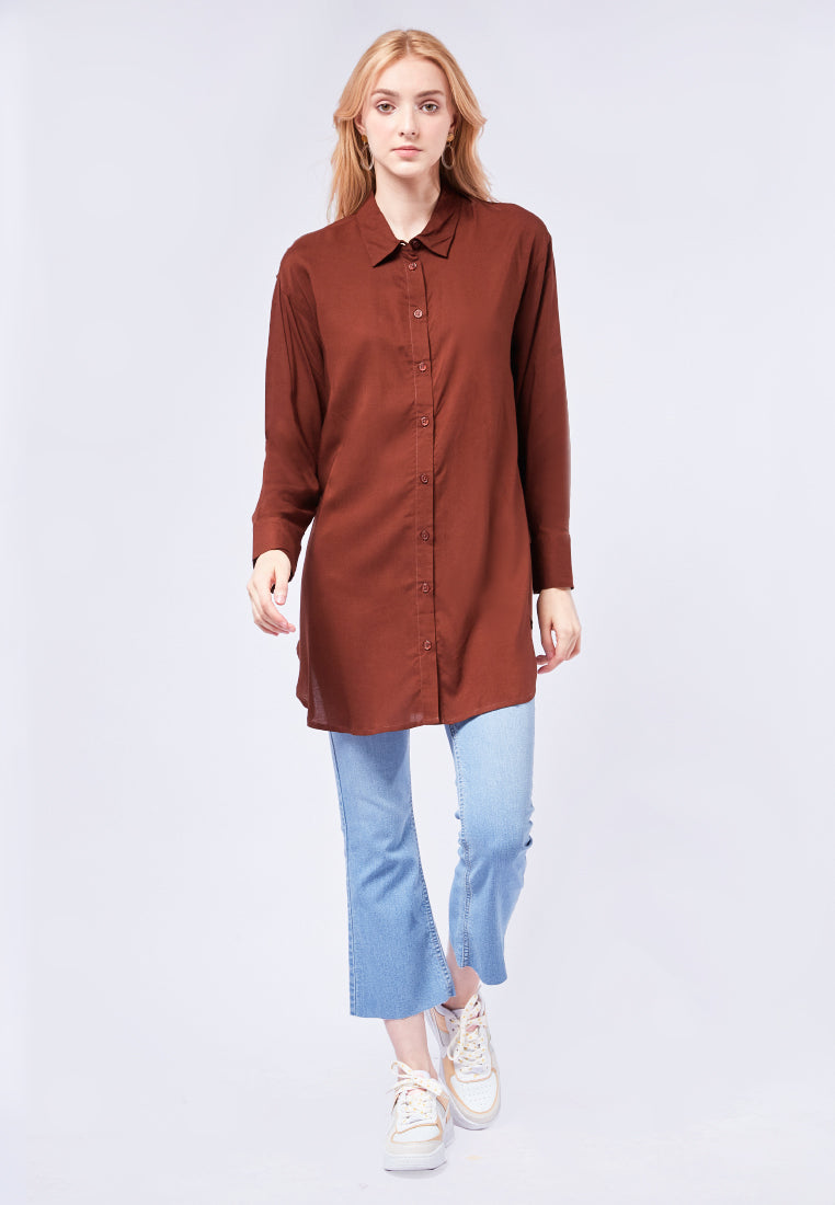 Oversized Long Sleeve Shirt