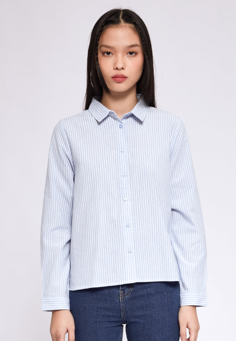 Basic Long Sleeve Loose Shirt