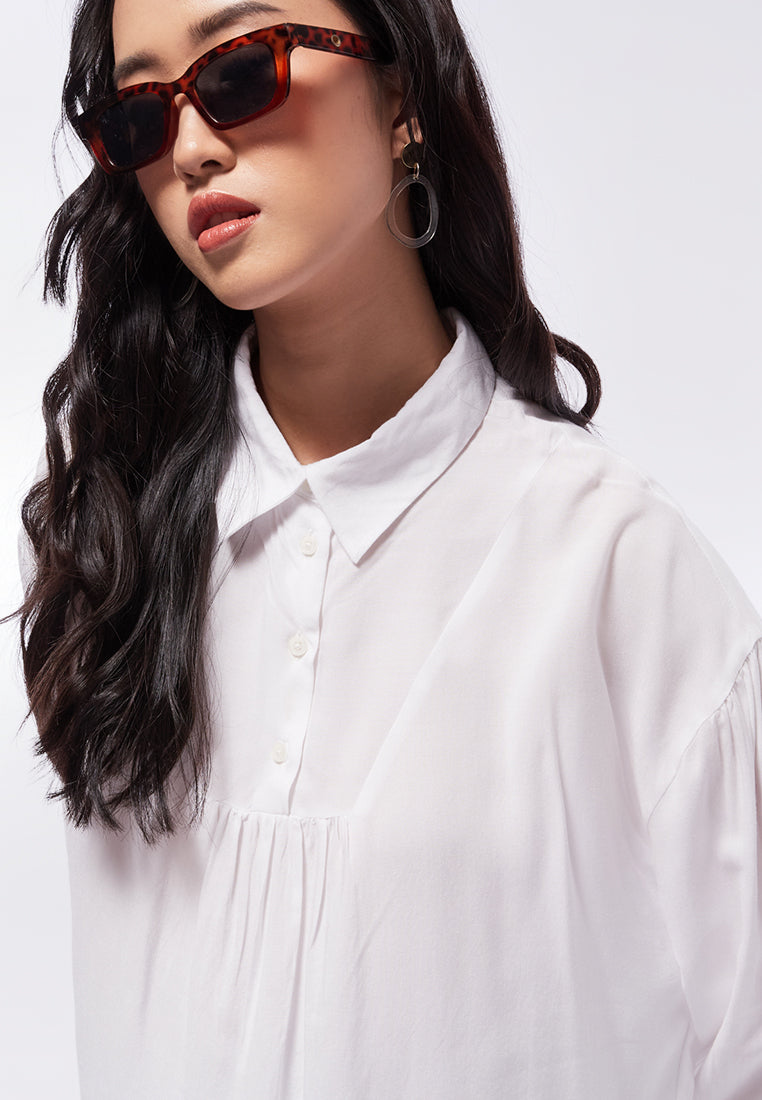 Balloon Long Sleeve Blouse