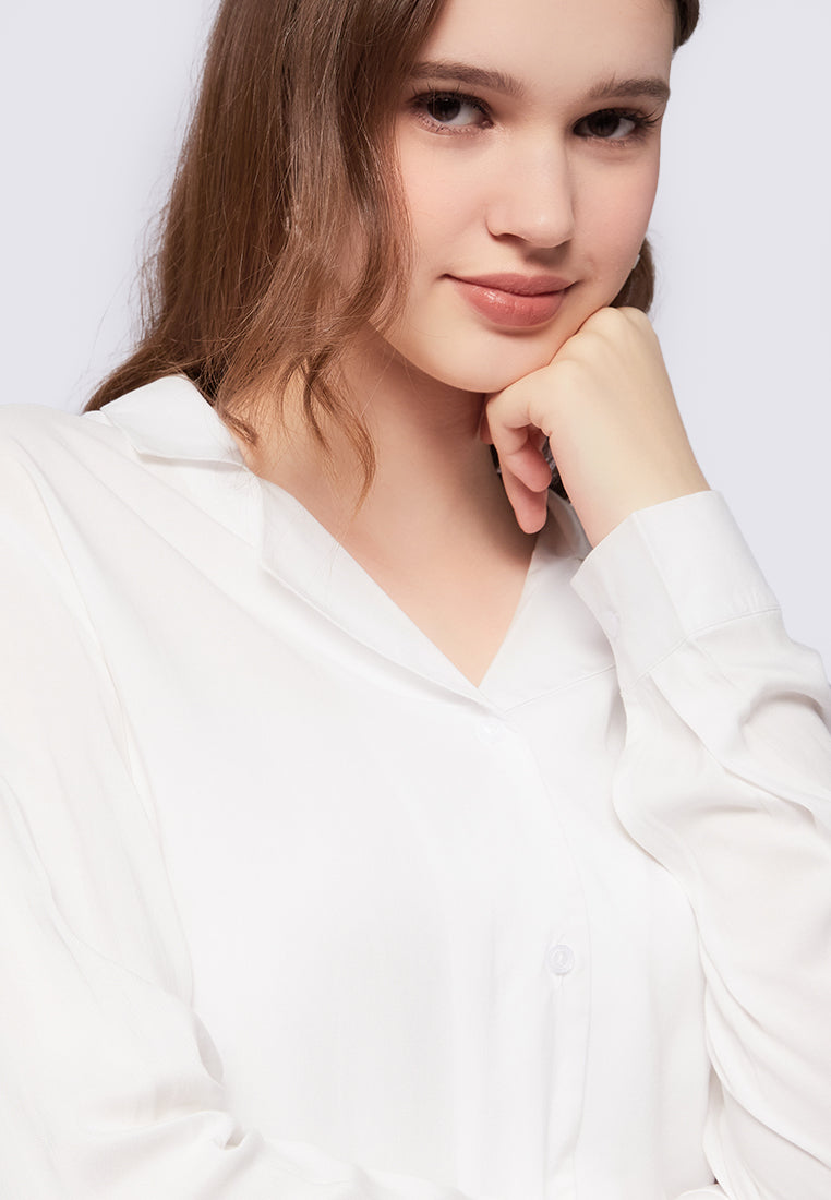 Long Sleeve Crop Shirt