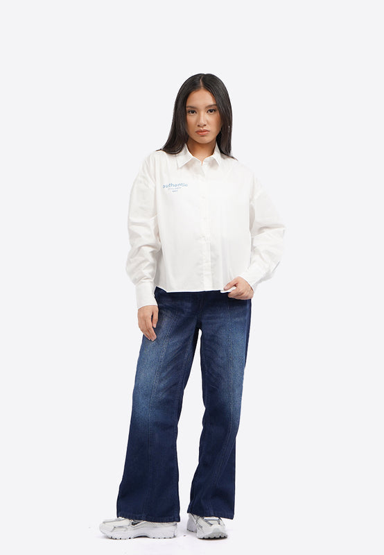 Oversized Long Sleeve Blouse