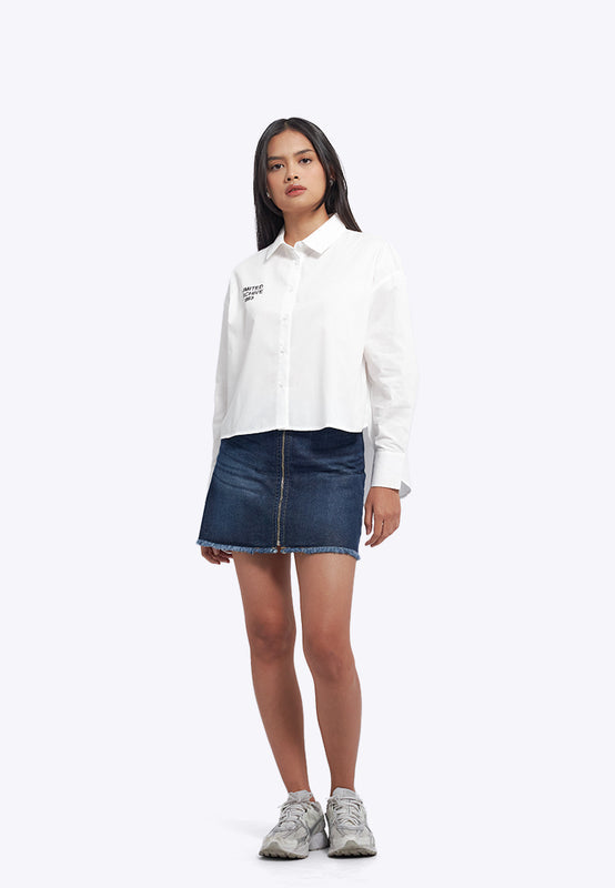 Hi Low Hem Long Sleeve Shirt