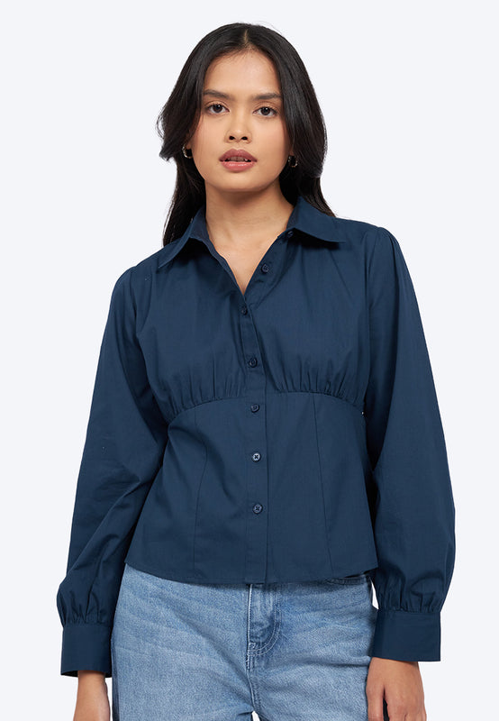 Long Sleeve Fitted Shirt