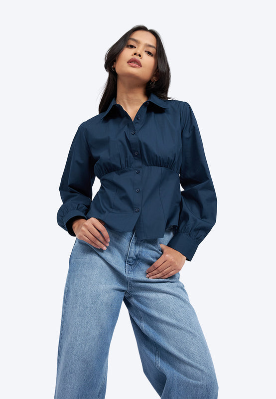 Long Sleeve Fitted Shirt