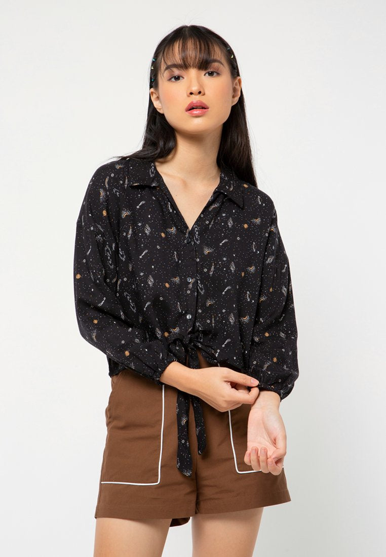Balloon Slevees Shirt