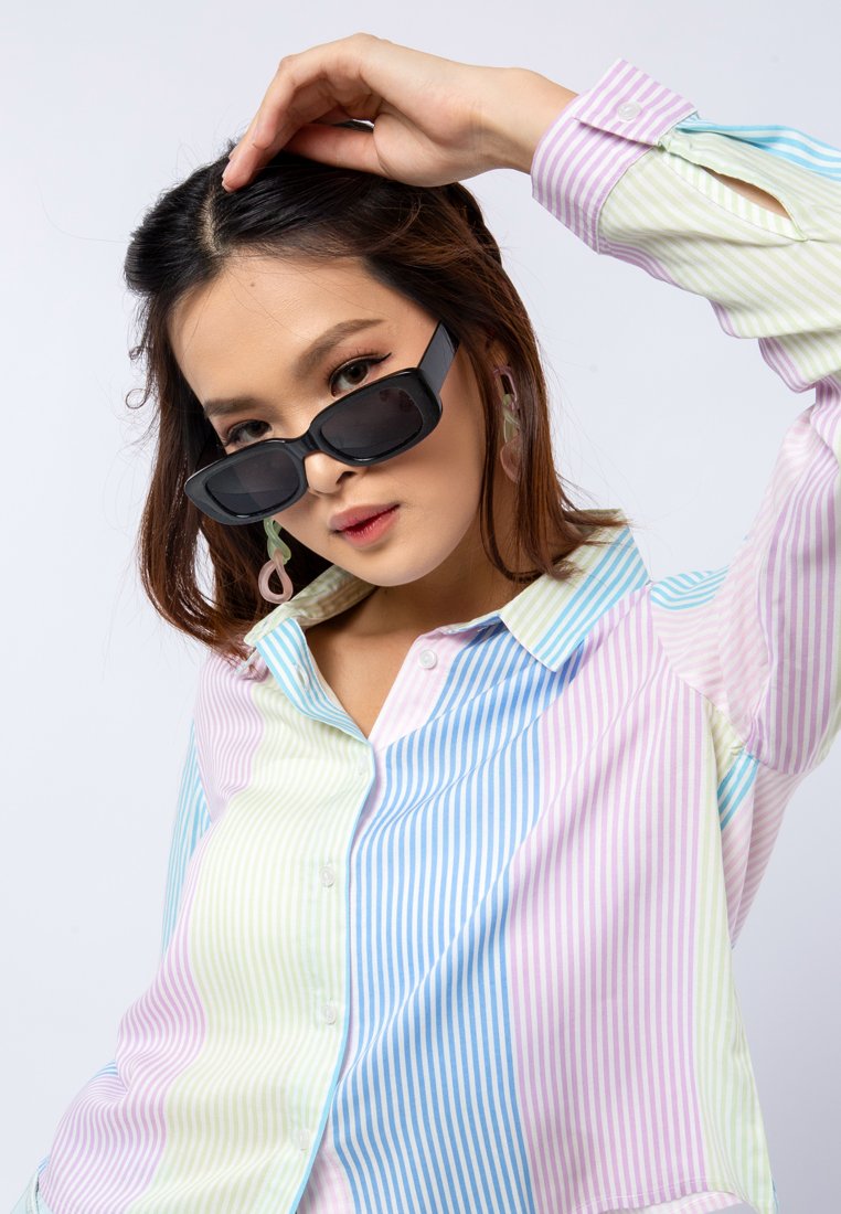 Printed Crop Shirt