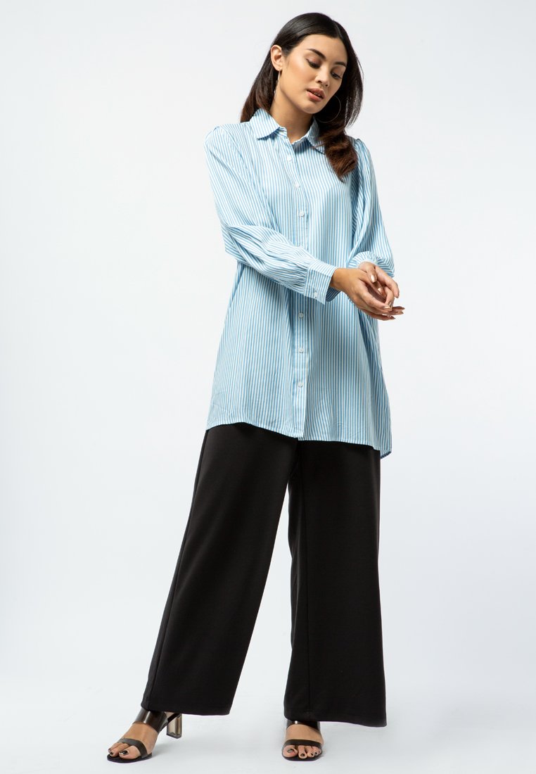 Long Sleeve Oversized Blouse