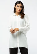 Long Sleeve Oversized Blouse
