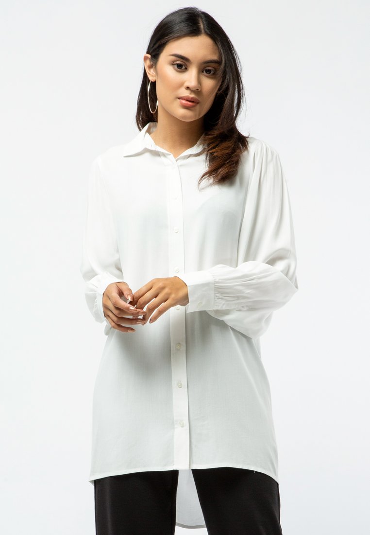 Long Sleeve Oversized Blouse