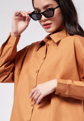 Oversized Long Sleeve Blouse