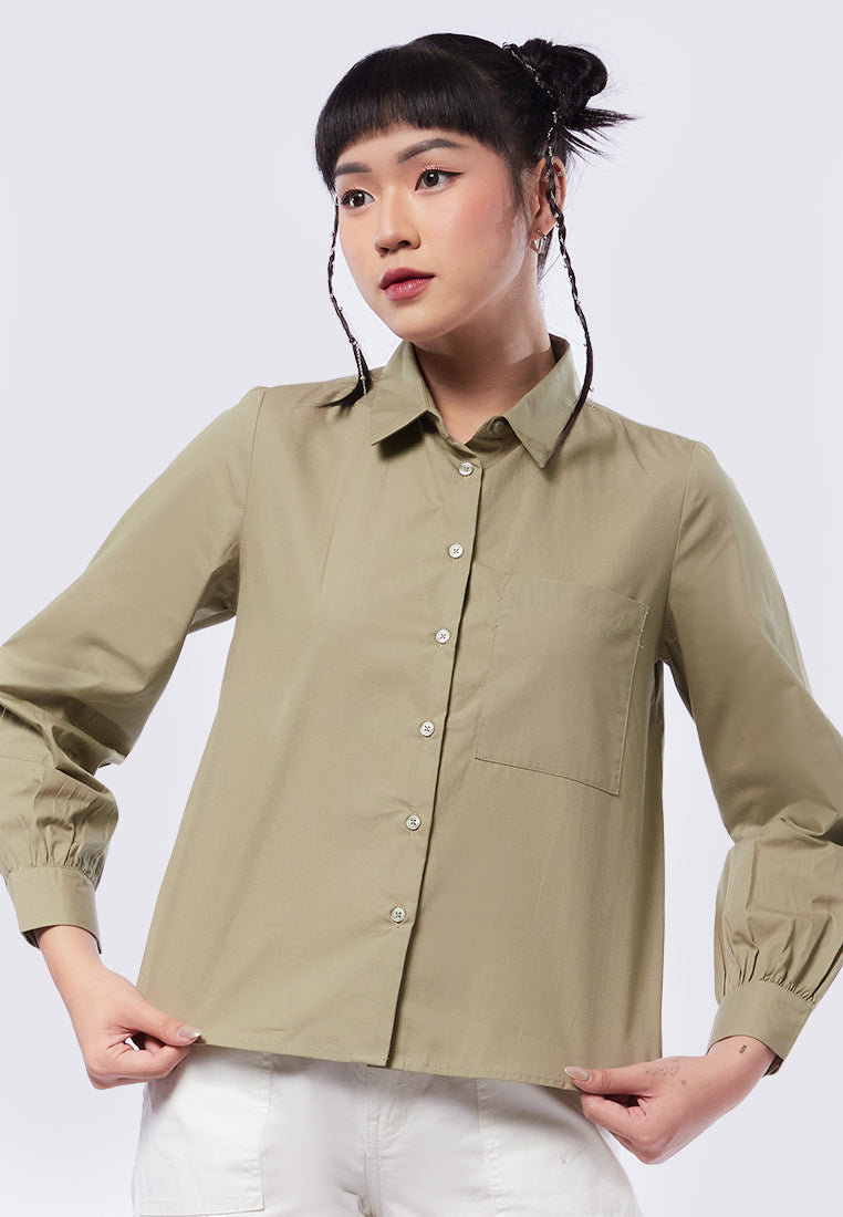 Balloon Long Sleeve Shirt