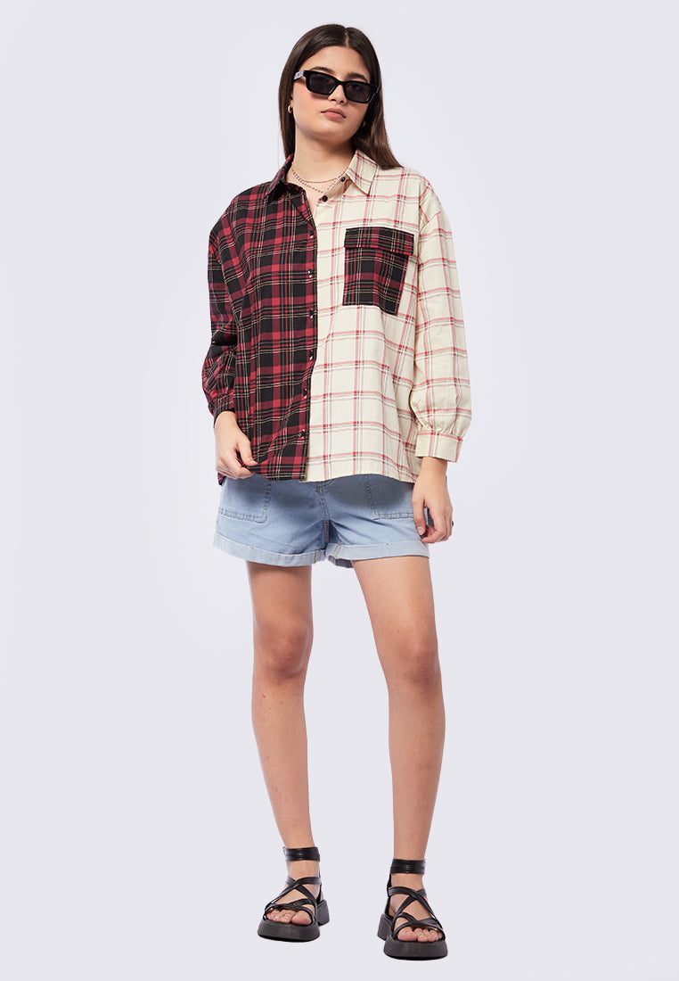 Oversized Long Sleeve Shirt