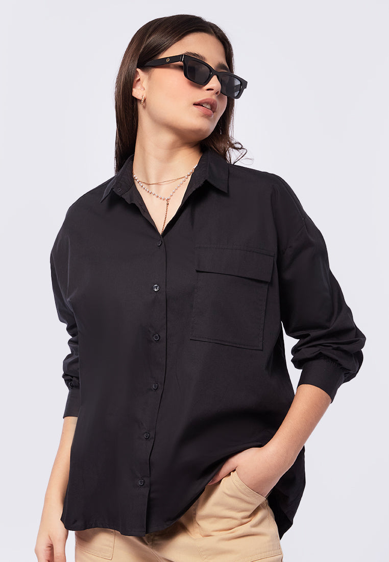 Oversized Long Sleeve Shirt