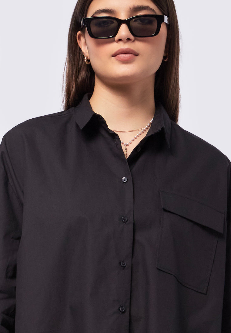 Oversized Long Sleeve Shirt