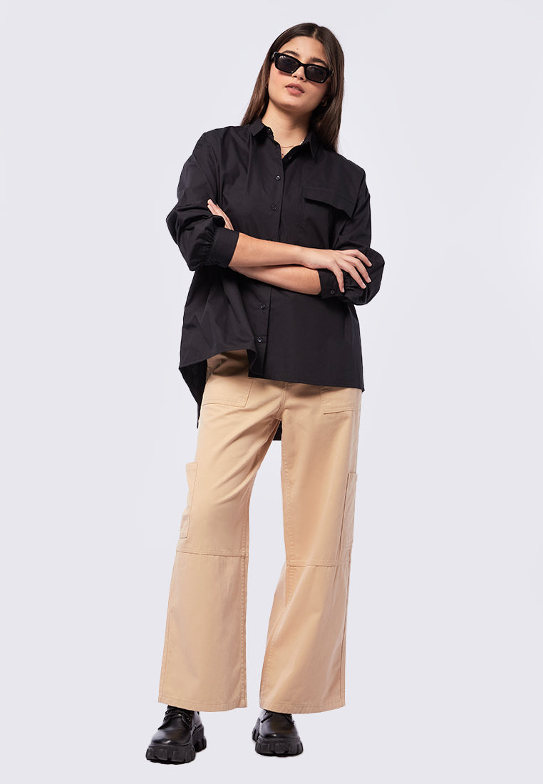Oversized Long Sleeve Shirt