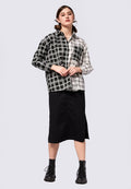Oversized Long Sleeve Printed Shirt