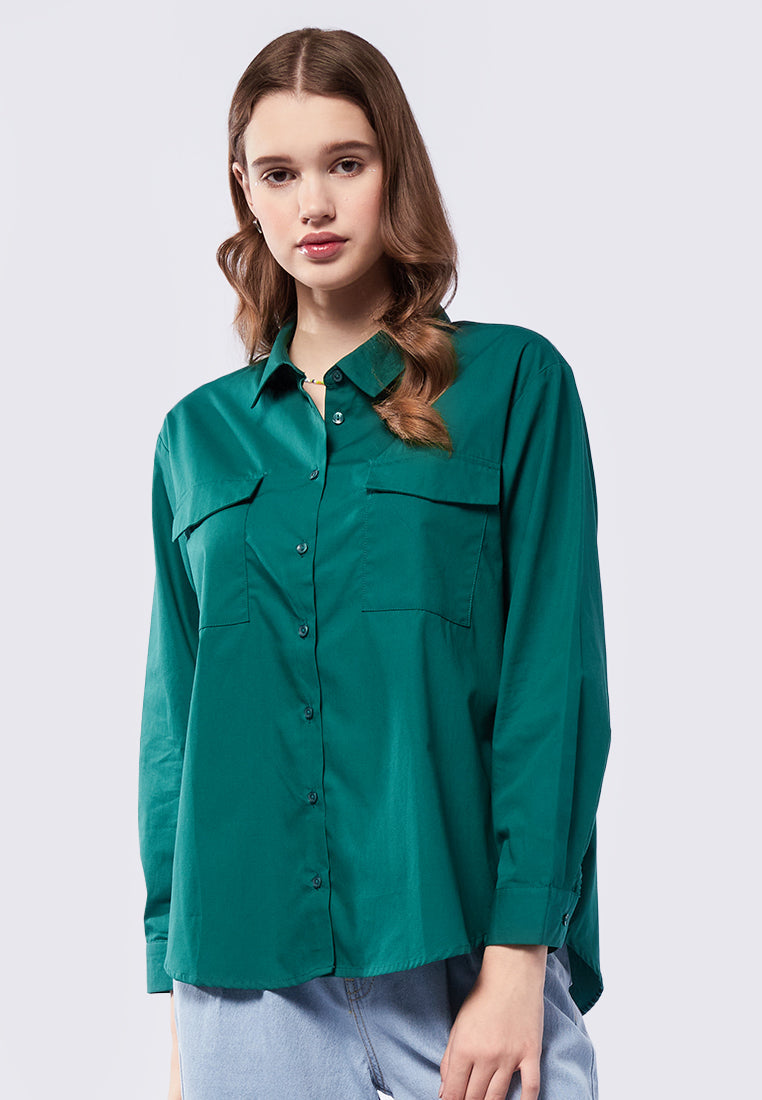 Oversized Long Sleeve Shirt