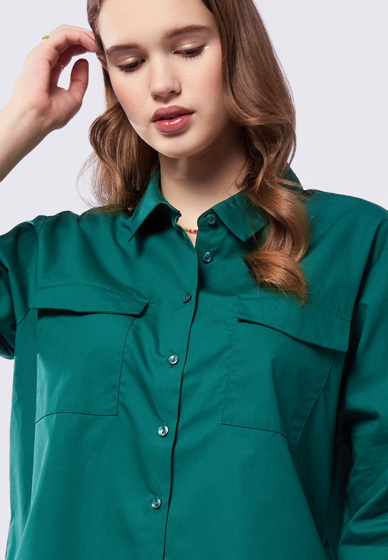 Oversized Long Sleeve Shirt