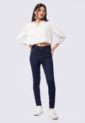 Peterpan Collar Long Sleeve Blouse