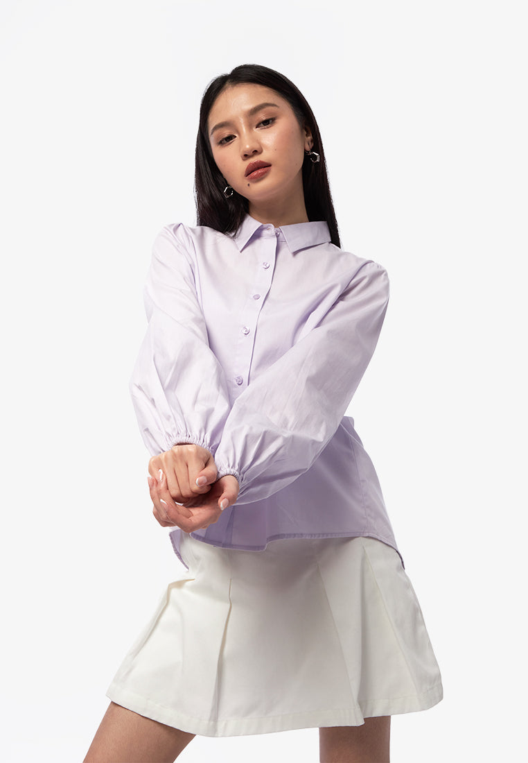 Balloon Long Sleeve Blouse