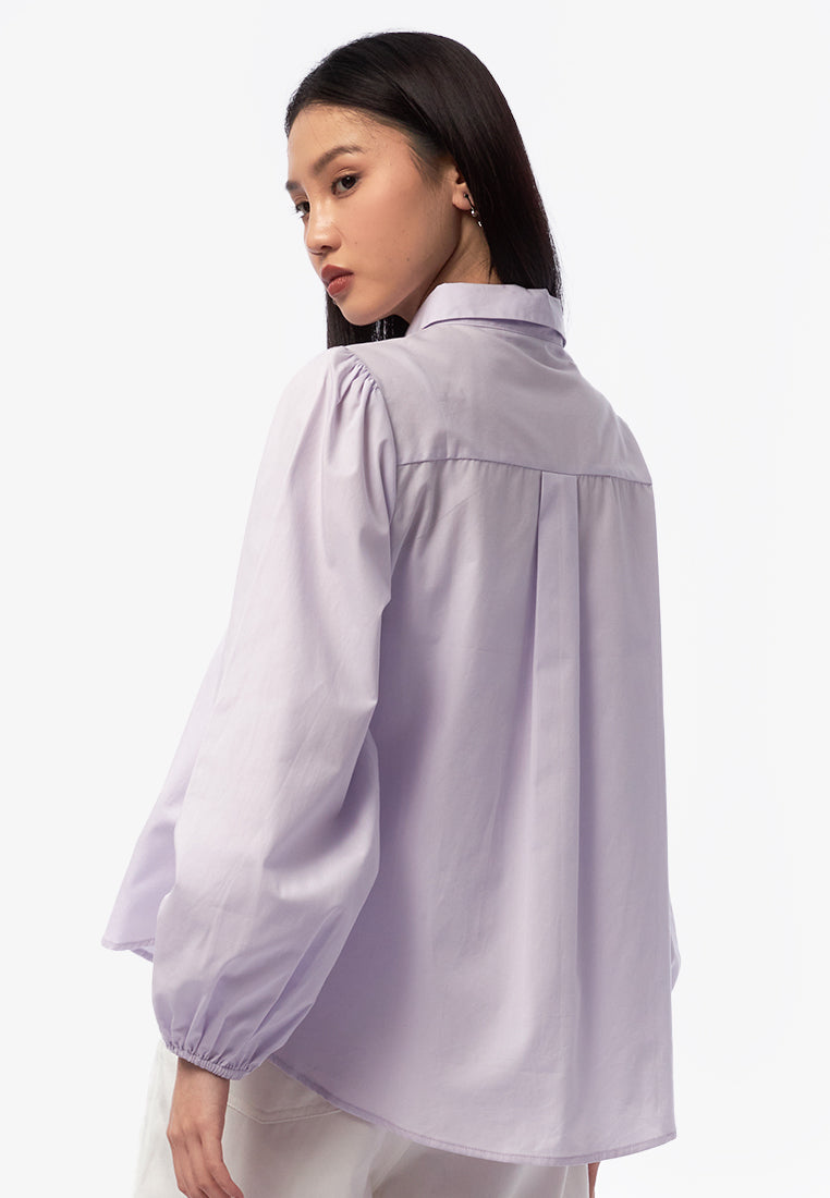 Balloon Long Sleeve Blouse
