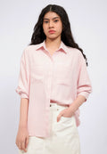 Double Pocket Oversized Shirt