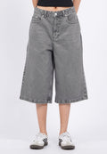 Regular Fit Denim Bermuda Pants